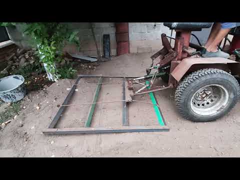Видео: Планировщик грунта самодельный