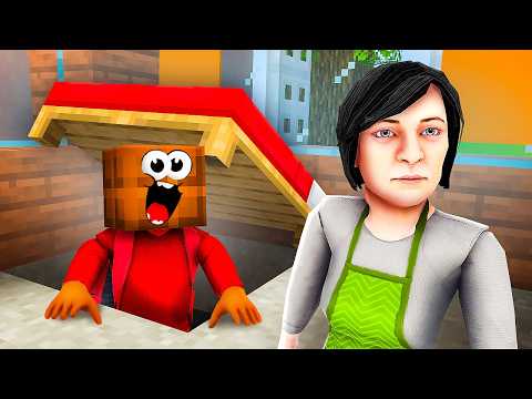Видео: 12 Способов СБЕЖАТЬ от РОДИТЕЛЕЙ в Майнкрафт! Minecraft Скулбой