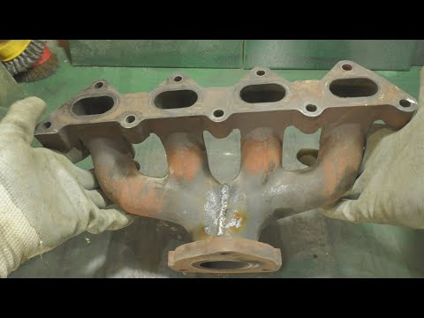 Видео: Как заварить трещину в коллекторе