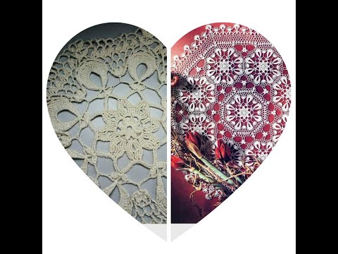 Видео: CROCHET Hexagon motif for tablecloth  Шестигранный мотив крючком для скатерти