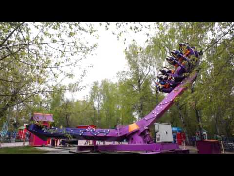 Видео: Аттракцион Зодиак в Центральном Парке Новосибирска
