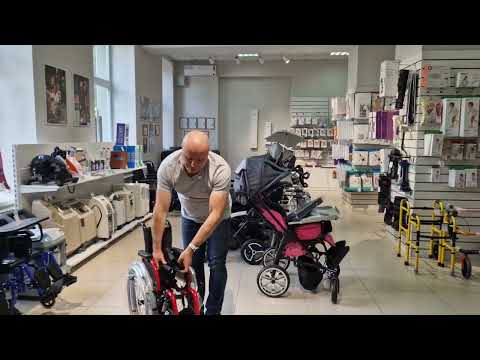 Видео: Детская активная коляска  Ottobock Старт Юниор
