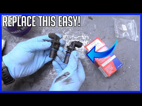 Видео: Датчик положения коленчатого вала, замена Chevrolet Silverado Suburban Tahoe GMC Yukon XL Sierra ...