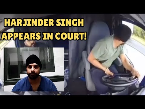Видео: Нелегальный водитель грузовика Харджиндер Сингх предстал перед судом Флориды