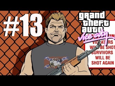 Видео: GTA: VICE CITY. Полное прохождение #13. Алекс и Паук на фоне.