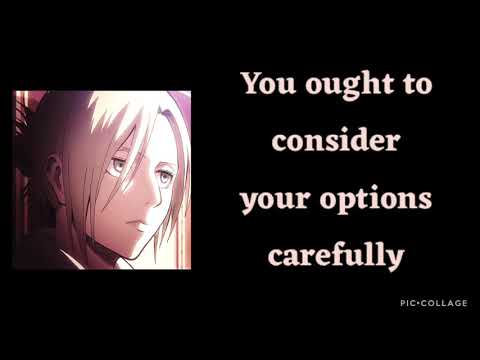 Видео: Первая трансформация | ASMR | Энни Леонхарт x Titan-Shifter! Слушатель