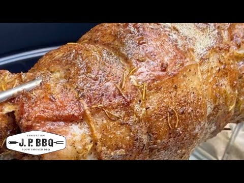 Видео: Как приготовить «Бостон Батт» без костей на гриле Weber Rotisserie