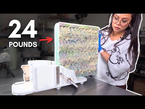 Видео: Грандиозное масштабирование мыловарения: 24 фунта за одну партию!