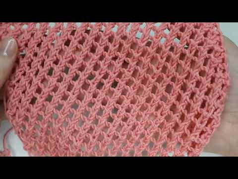 Видео: ❤️‍🔥ЛУЧШАЯ сетка. Ажурный узор  спицами. knit stories
