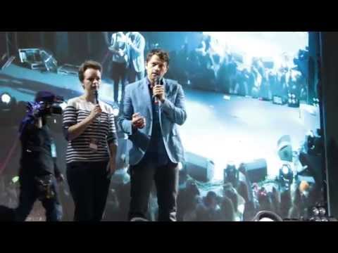 Видео: Воскресная панель Миши Коллинза на ComicCon Russia 2014 (5 октября) часть 2