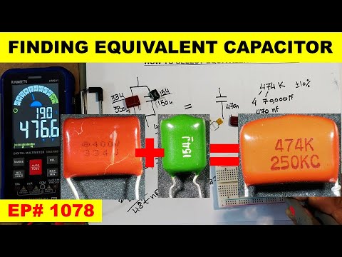 Видео: Как найти эквивалент отсутствующему конденсатору