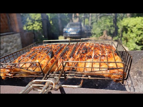 Видео: ВКУСНЕЙШАЯ КУРИЦА, НА УГЛЯХ!