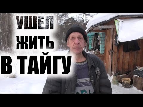 Видео: В избу к отшельнику на снегоходе Тайга варяг 550 Как живут в глуши