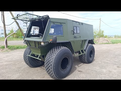 Видео: Вездеход Тундра Восток, обкатка! Отправляем в Хабаровский край!