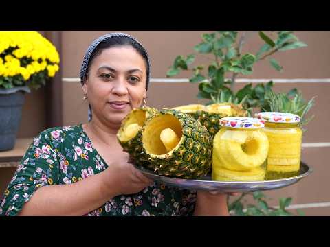 Видео: Ананасы Маринованные: Готовим Говядину в Ананасе: Рецепты Варенья из Ананаса