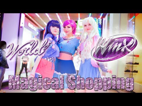 Видео: Winx Magical Shopping | World of Winx Cosplay - Winx Real Life / Настоящие Винкс