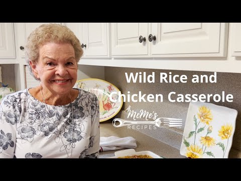 Видео: Рецепты MeMe | Запеканка из дикого риса и курицы