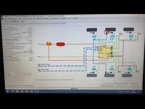 Видео: Обзор KNORR-BREMSE и ПО. NEO GREEN. Автосканер Кнор. Диагностика тормозной системы KNORR.
