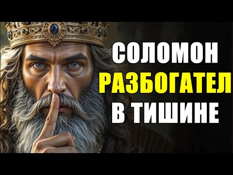 Видео: ЦАРЬ СОЛОМОН РАСКРЫВАЕТ, КАК РАЗБОГАТЕТЬ В ТИШИНЕ