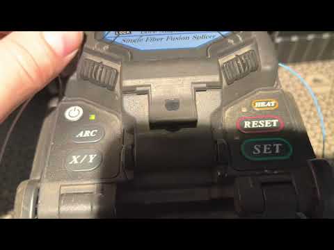 Видео: Решение проблемы «сбой мотора ZR и ZL» на Fujikura fsm 60s