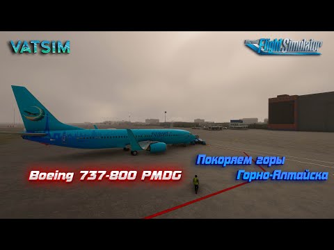 Видео: MSFS 2020! Летим на Boeing 737-800 PMDG! Сеть VATSIM!