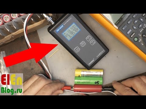 Видео: Сопротивление Аккумулятора. Обзор YR1035.