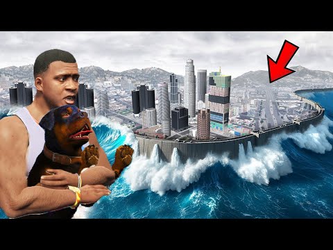 Видео: ФРАНКЛИН ЦУНАМИДЫҢ ОРТАСЫНДА ҚАЛДЫ (GTA V)