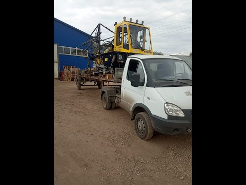 Видео: Газель с 6м. полуприцепом (фильм 15)