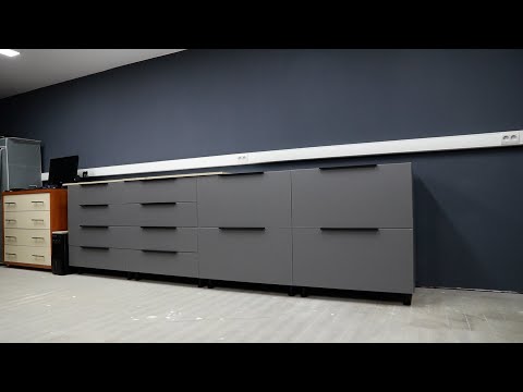 Видео: Делаю мебель для мастерской. Продолжение