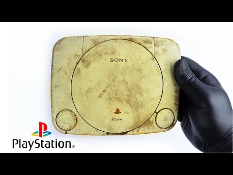 Видео: Я восстановил эту пожелтевшую 1$ PSone - Восстановление ретро-консоли PlayStation