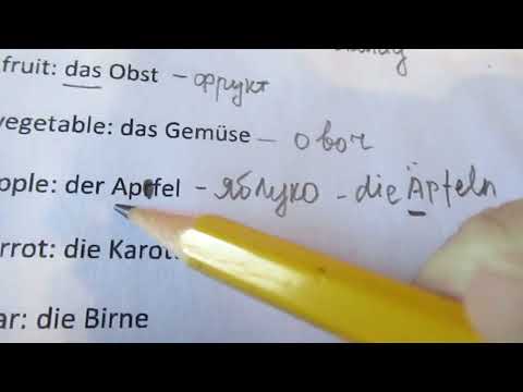 Видео: Усі німецькі іменники на тему "Їжа"/Німецька для початківців/Німецька з нуля/Німецька для магазину