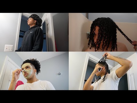 Видео: День ухода за собой (полная процедура мытья, глиняная маска, самострижка, рефлексотерапия)