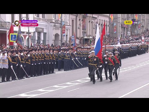 Видео: Парад Победы. ОТВ-Приморье HD (Владивосток). 09.05.2024