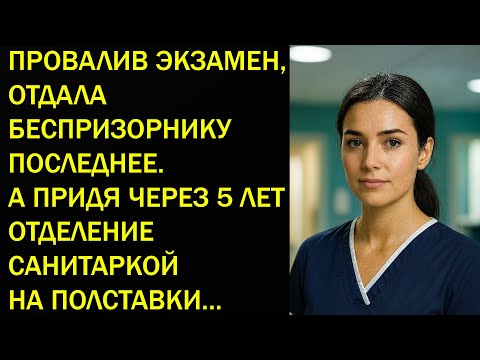 Видео: Провалив экзамен, отдала беспризорнику последнее… А придя через 5 лет санитаркой на полставки…