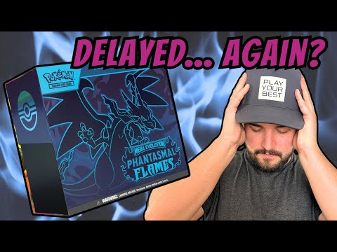 Видео: Выпуск элитного тренерского ящика Phantasmal Flames от Pokemon был ОТЛОЖЕН!!