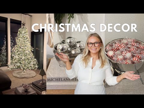 Видео: Мой уютный рождественский тур по квартире | Нейтральный и изысканный праздничный декор | Экскурси...