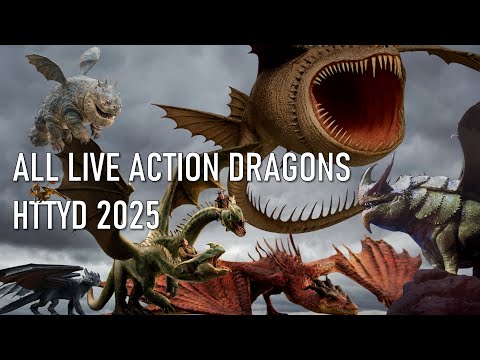 Видео: Все виды драконов в фильме HTTYD Live Action