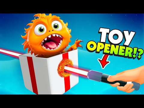 Видео: Я открыл игрушки с помощью светового меча! — Toy Master VR