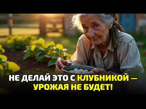 Видео: Клубника не плодоносит? Всего 5 гривен из аптеки спасут урожай до самых холодов!