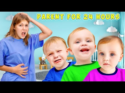 Видео: Стать МАМОЙ на 24 часа??