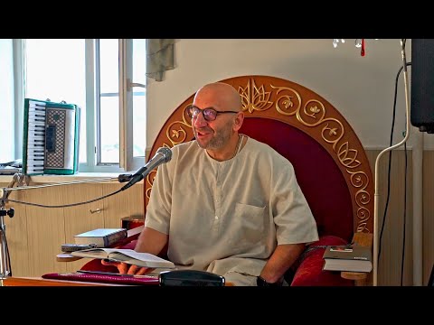 Видео: Сатья дас Хабаровск, лекция Шримат Бхагаватам стих 1.7.10 (27.09.2020)