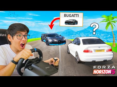 Видео: КӨРГЕН КӨЛІКТЕРДІ САТЫП АЛАМЫН!!! МАҒАН БУГАТТИ ТҮСТІ!!! FORZA HORIZON 5 + РУЛЬ