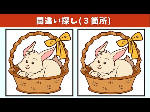 Видео: Найдите 3 отличия | Иллюстрация Версия #992