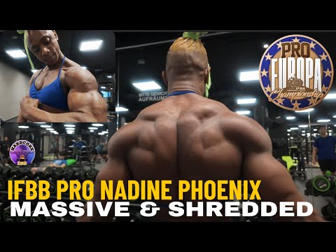 Видео: IFBB Pro НАДИН ФЕНИКС на Europa Pro 2025 | Видео за сценой: Массивная и рельефная!