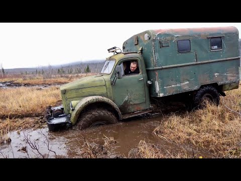 Видео: НА ЧТО СПОСОБЕН ГАЗ 63А. БОЛОТО.