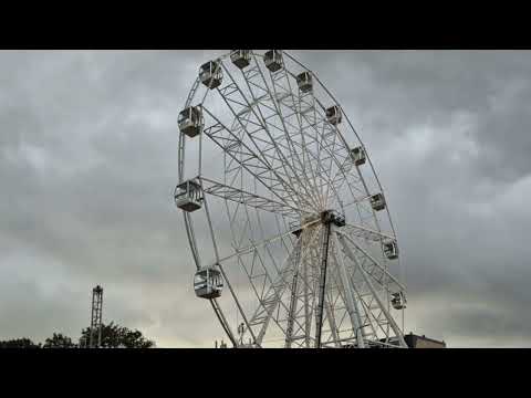 Видео: Зеленоградск (Кранц, Cranz) Часть 4. Променад. «Глаз Балтики»￼. Площадь «Роза ветров». Бювет.