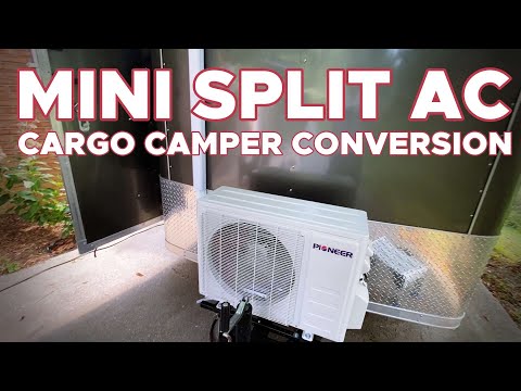 Видео: Установка кондиционера Mini Split в переоборудованный кемпер