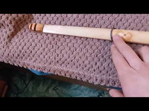 Видео: как делать деревянный лук чтоб не ломался, о годовых кольцах на спине лука.