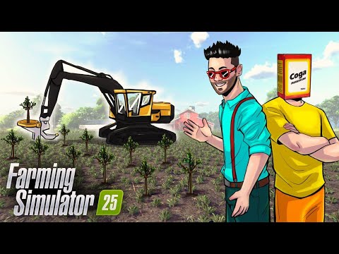 Видео: МЫ ПЕРЕЕЗЖАЕМ. ЛЕСОПИЛКА И ДУБЫ ТОЖЕ :D FARMING SIMULATOR 25
