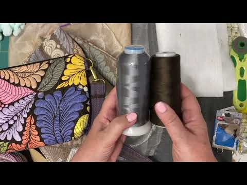 Видео: Распаковка: что мы купили для пошива сумочек и рюкзаков и в целом для рукоделия. Стеганый рюкзак.